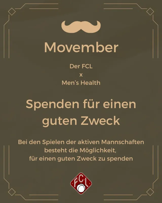 Movember - Bärte für den guten Zweck