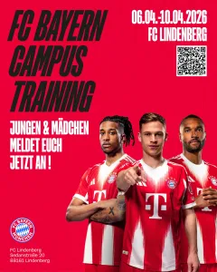 FC Bayern Campus Training beim FC Lindenberg – Jetzt anmelden!