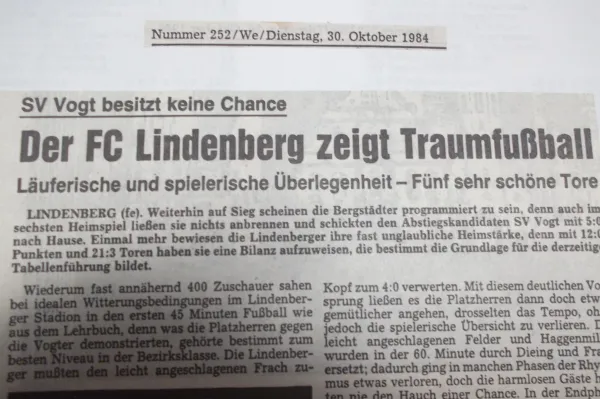 110 Jahre FC Lindenberg