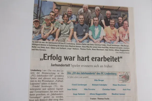 110 Jahre FC Lindenberg