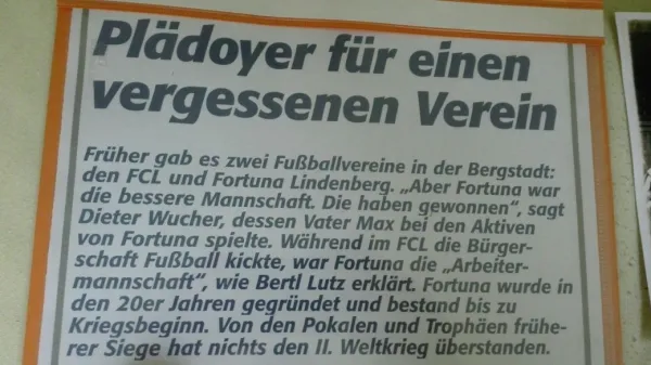 110 Jahre FC Lindenberg